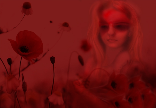 Creation of Into the Ruby Mist: Step 9